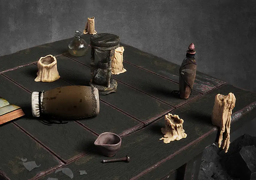 模漾网-52P-寓言奇珍艺术古董脏旧污垢经典书箱魔法收藏陈年故事灰尘-模型合集