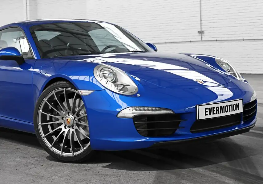 模漾网-1P-Porsche-保时捷汽车家用乘用车-3D模型