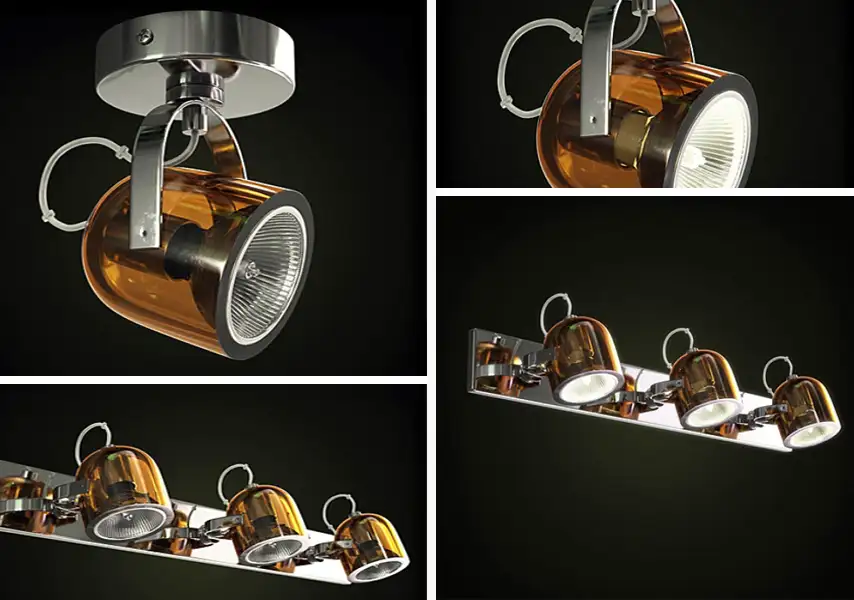 模漾网-160P-灯具照明灯射灯顶灯氛围灯-模型合集