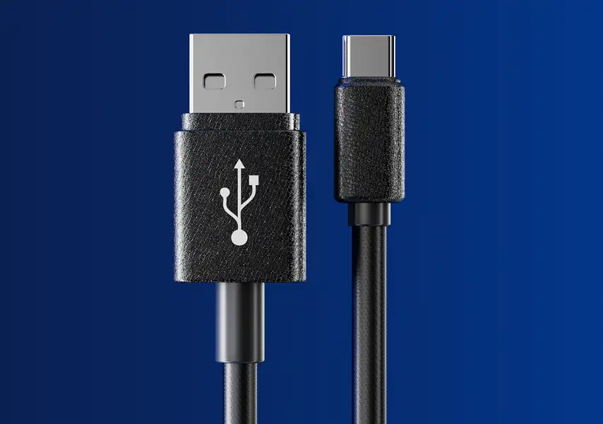 模漾网-1P-USB Type-C-手机充电线缆-C4D工程