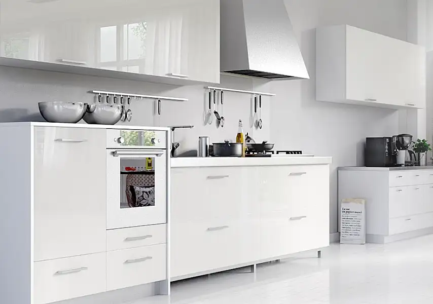 模漾网-40P-时尚现代厨房橱柜厨房组合-模型合集