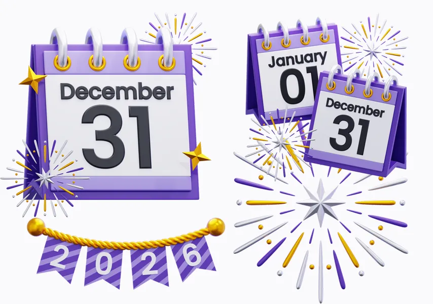 模漾网-35P-马年2026跨年喜庆吉庆图标-模型合集