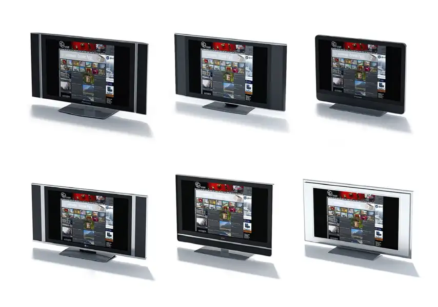 模漾网-96P-电子设备影音器材电脑显示器平板电脑投影播放设计-模型合集