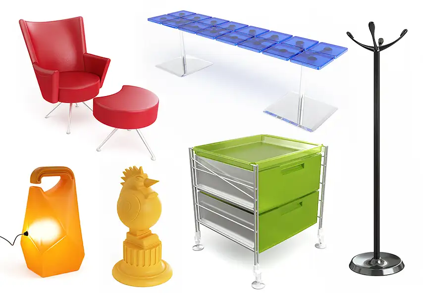 模漾网-125P-软装家居摆设桌椅沙发台灯室内装饰-模型合集