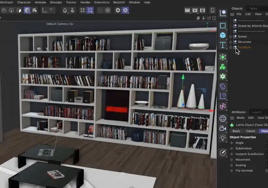 模漾网-Cinema 4D官方教程-如何在 Cinema 4D 的对象管理器中快速找到选定对象?