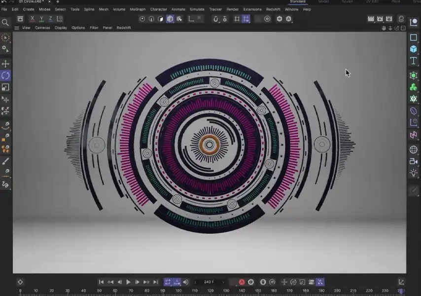 模漾网-Cinema 4D官方教程-如何在 Cinema 4D 中创建自定义调色板?