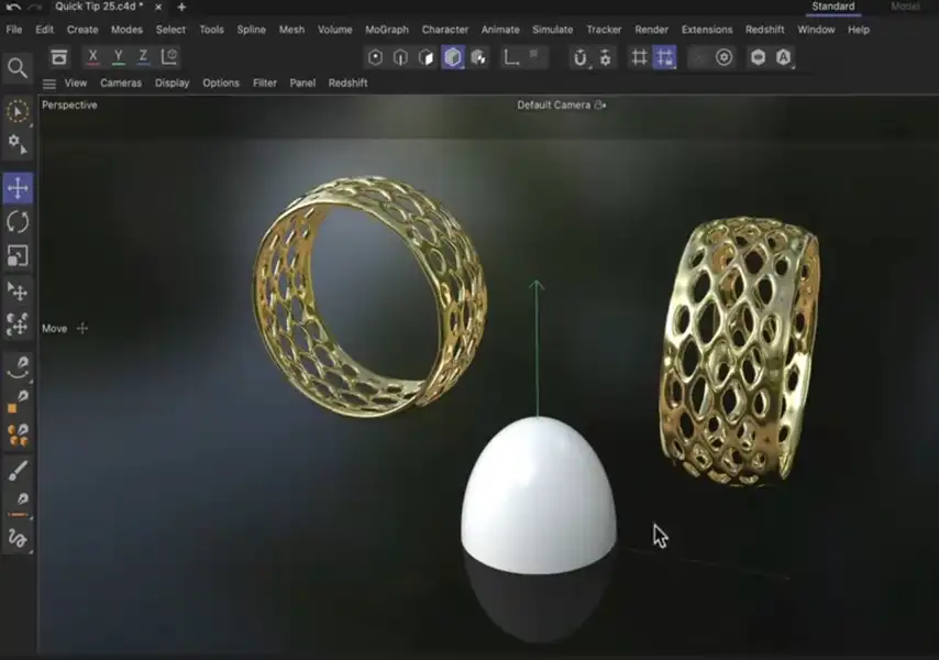 模漾网-Cinema 4D官方教程-如何在 Cinema 4D 中重置对象的坐标?