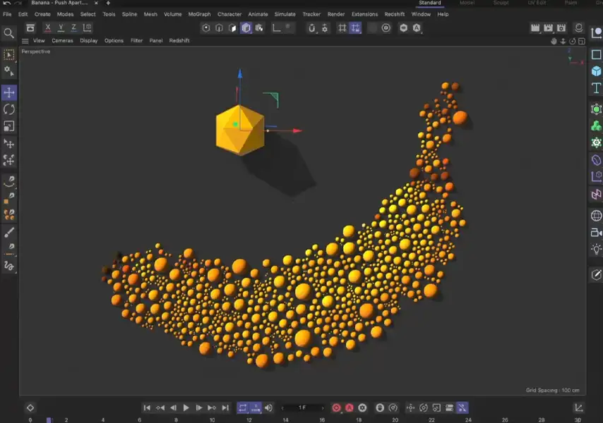 模漾网-Cinema 4D官方教程-如何在 Cinema 4D 中将参数重置为其默认值?