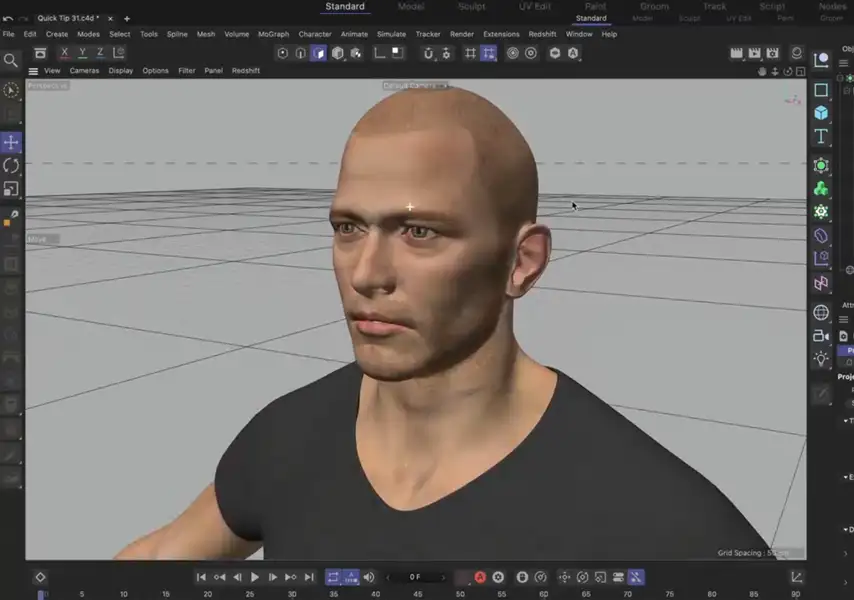 模漾网-Cinema 4D官方教程-如何在 Cinema 4D 中调整默认摄像机设置?