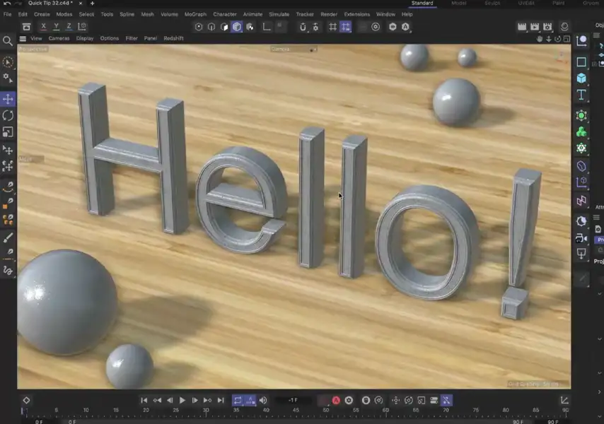 模漾网-Cinema 4D官方教程-如何在 Cinema 4D 中快速找到您需要的字体?