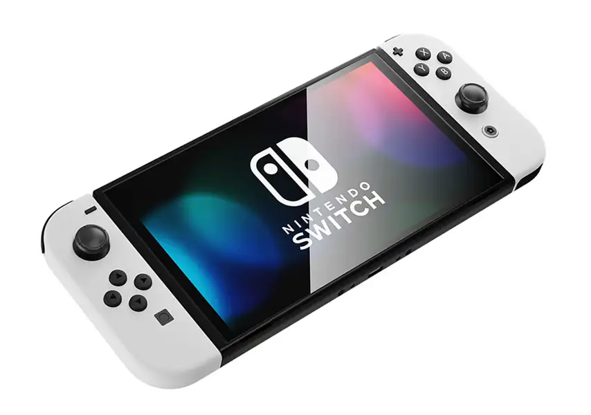 模漾网-1P-Switch OLED游戏主机任天堂游戏机-模型