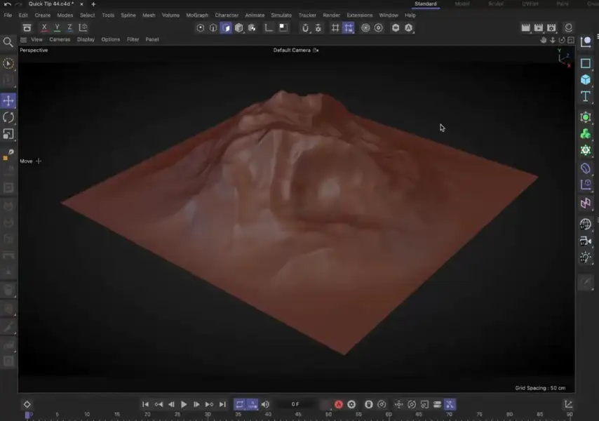 模漾网-Cinema 4D官方教程-如何在 Cinema 4D 中保持表面细节的同时平滑拓扑？