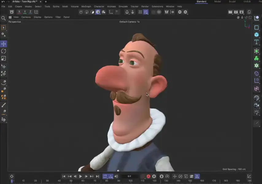 模漾网-Cinema 4D官方教程-如何在Cinema4D中隐藏和取消隐藏网格组件选择?