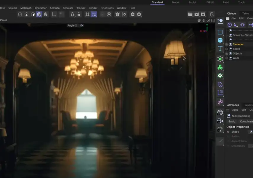 模漾网-Cinema 4D官方教程-如何为Cinema 4D中的标签创建快速访问调色板?