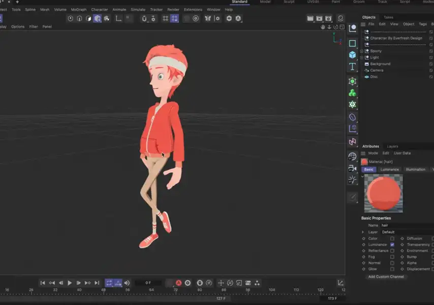 模漾网-Cinema 4D官方教程-如何在Cinema 4D的视口中擦洗时间?
