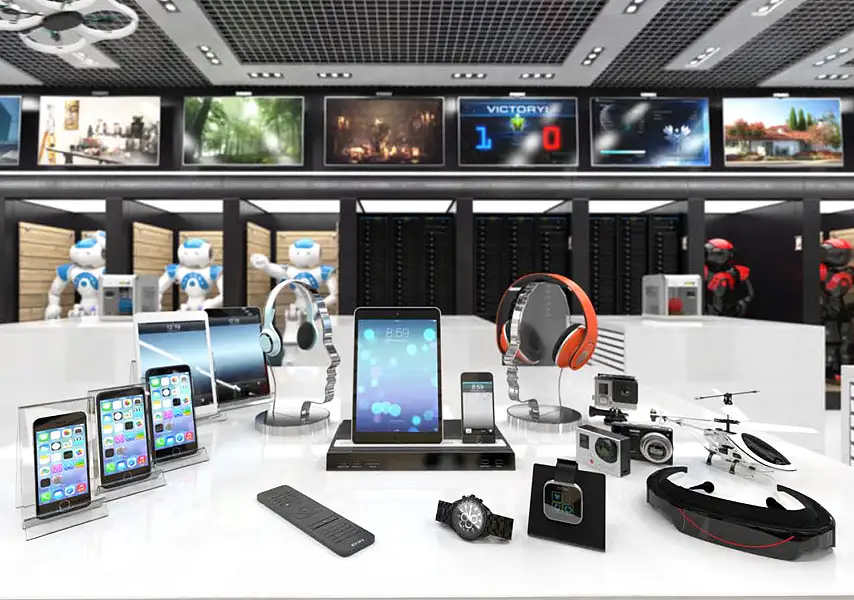 模漾网-40P-电子数码游戏机相机手机手表耳机电视机无人机笔记本电脑Ipad-模型合集