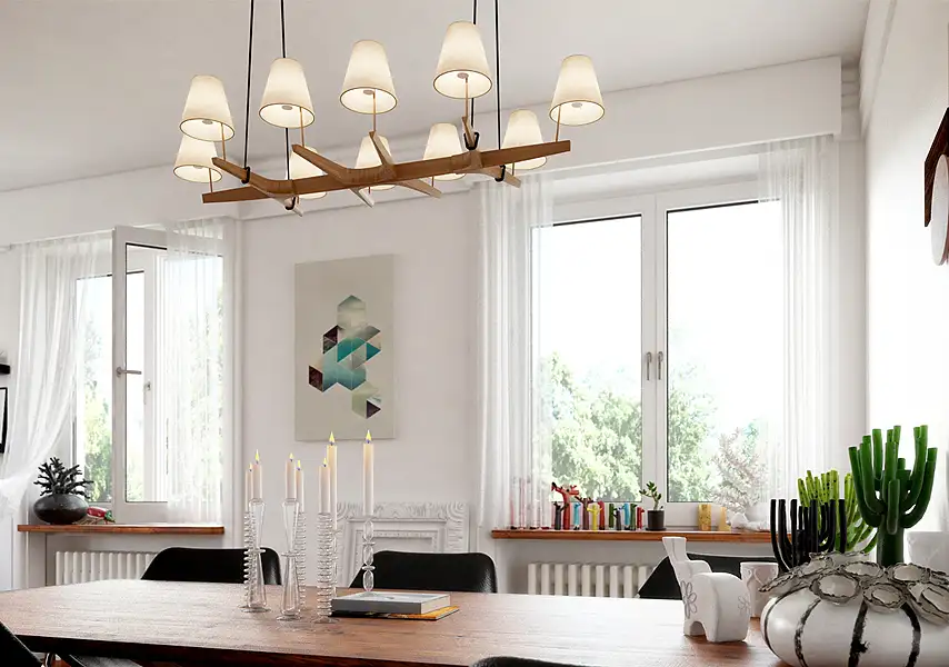 模漾网-52P-室内装饰花瓶墙上摆件几何昆虫树雕蜡烛灯具吊灯水晶灯-模型合集