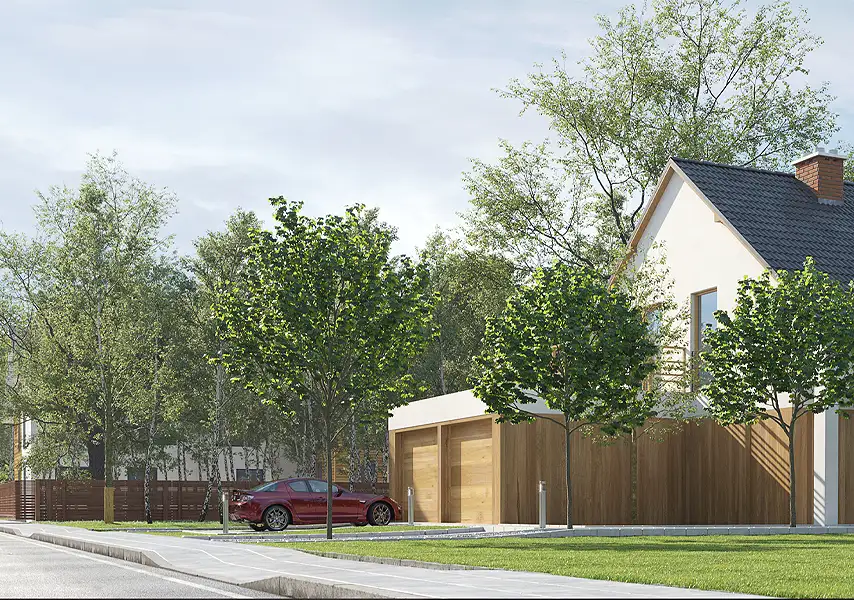 模漾网-40P-森林公园街道植物绿化绿植大树-模型合集