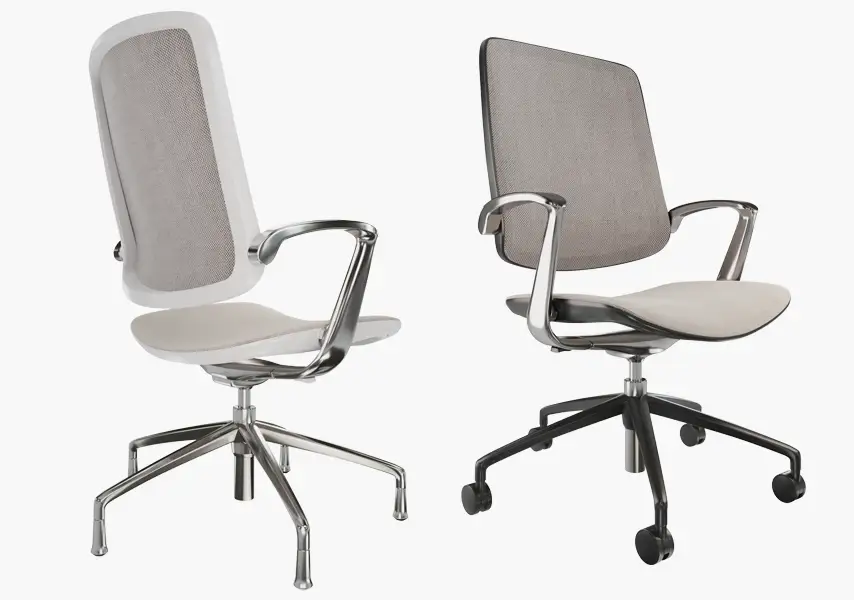 模漾网-2P-办公旋转椅子转椅办公椅-模型