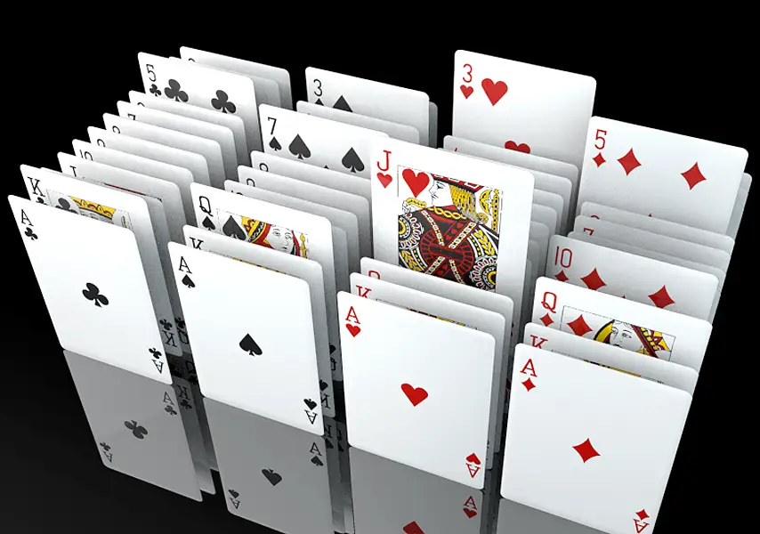 模漾网-Spielkarten-Poker-掼蛋扑克-lib4d-模型预设-Cinema 4D