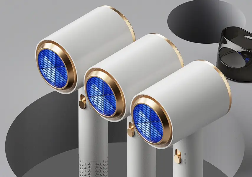 模漾网-1P-Cinema 4D家用吹风机-OCTANE工程